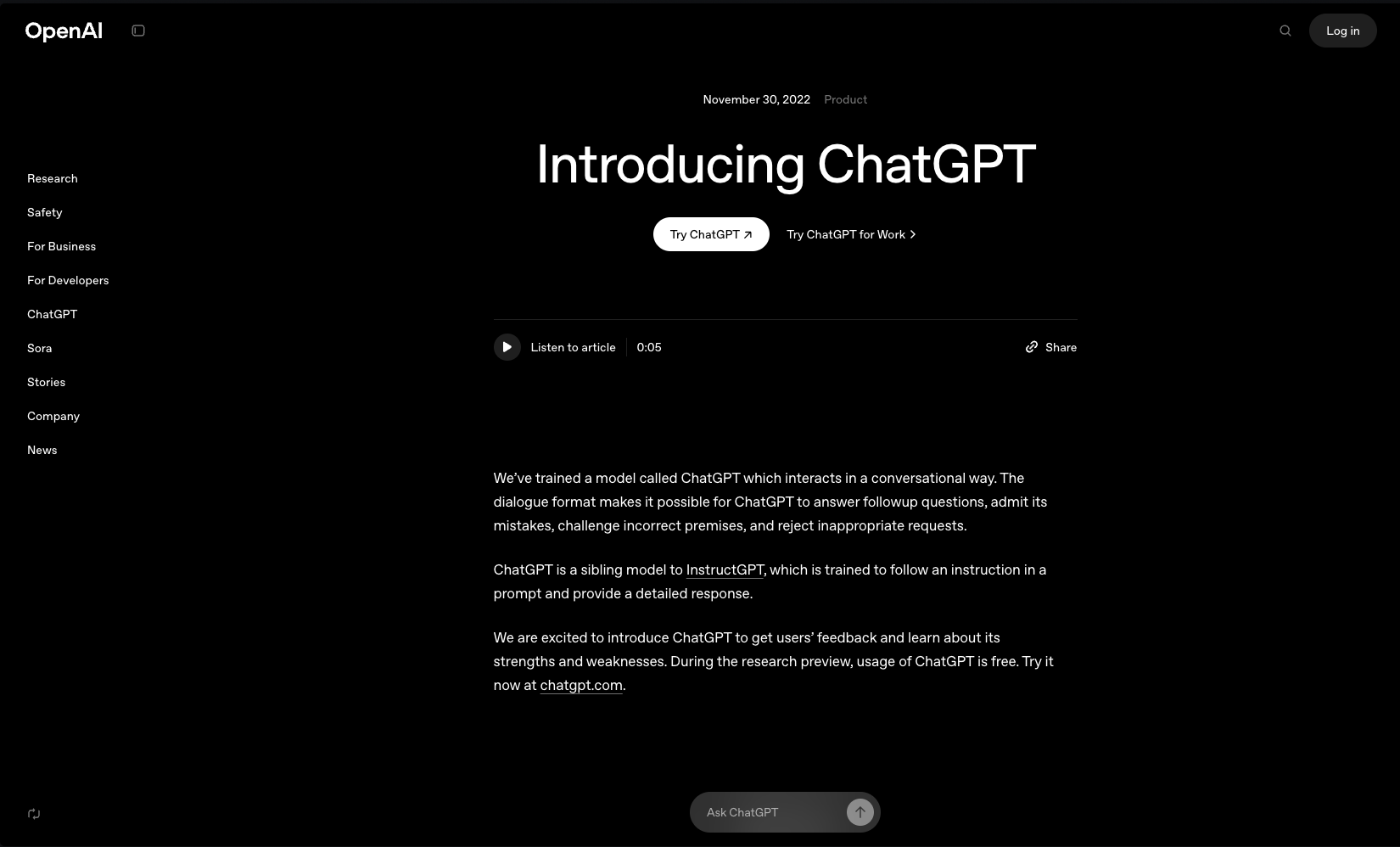 ChatGPT interface showing conversational tutoring capabilities